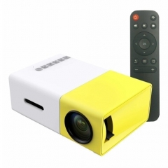 YG300 Mini Projector Audio YG-300 HD USB Mini Projector