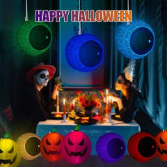 23Inch Inflatable Eyeball LED Lights Halloween Decorations Luminous Eyeballs With Remote Control 16 RGB Colors 4 Light Modes 10 Brightness Levels for