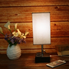 Lixada Pulling Switch Bedside Table Lamp(no bulb)