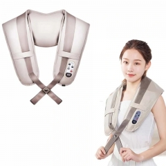 Neck Shoulder Waist Massage Shawl Electric Multi-Function Knock Vibration Body Massager Household