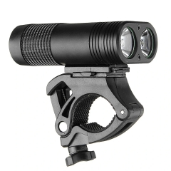 3000LM Double LED Rechargeable Bicycle Head Light Bike Type-C Lamp+Rotating Mount Headlamp