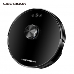 LIECTROUX XR500 Automatic Robot Vacuum Cleaner 5000Pa Strong Suction LDS Navigation APP Remote Control Smart Voice Control Wet Mopping Mode Compatible