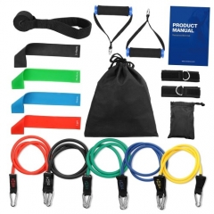 TOMSHOO 17Pcs Resistance Bands Set