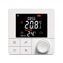 WIFI Electric Underfloor Heating 16A Thermostat with Application & Voice Control 2.8 Inch LCD Display Intelligent Programmable Thermostat