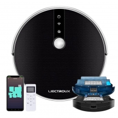 LIECTROUX C30B Automatic Robot Vacuum Cleaner 5000Pa Strong Suction Smart Dynamic Navigation APP Remote Control Smart Wet Mopping Voice Control Compat