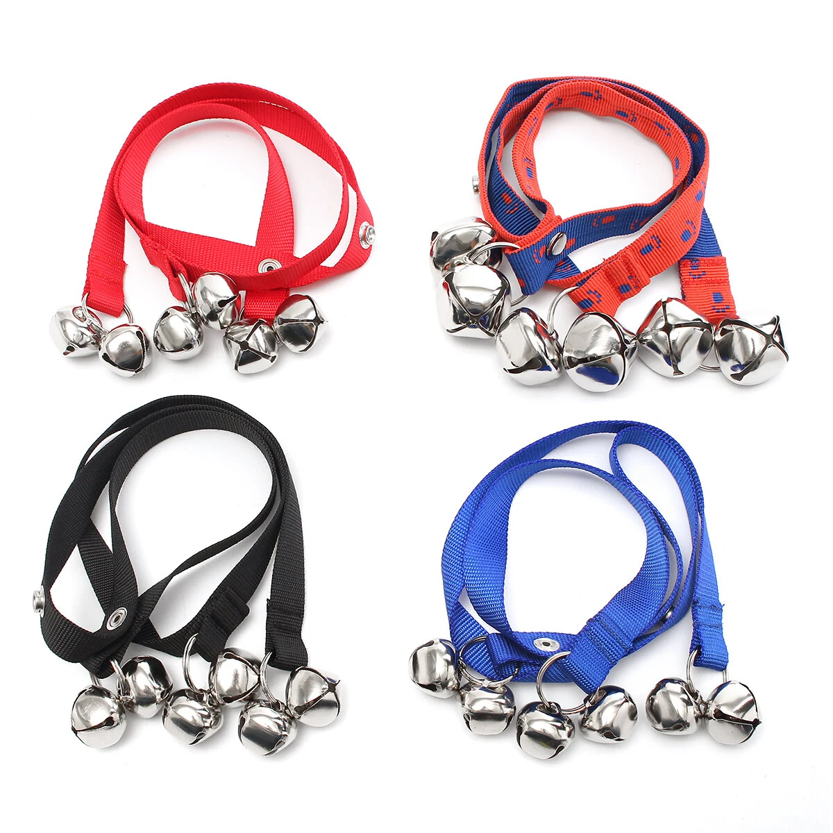 pet supplies dog doorbell rope pet must-have bell training pendant traction leashes - Blue