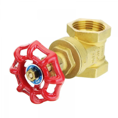 TMOK 1/2" 3/4" 1" Brass Manual Gate Valves G Female Thread Water Flow Valve - 3/4 inch