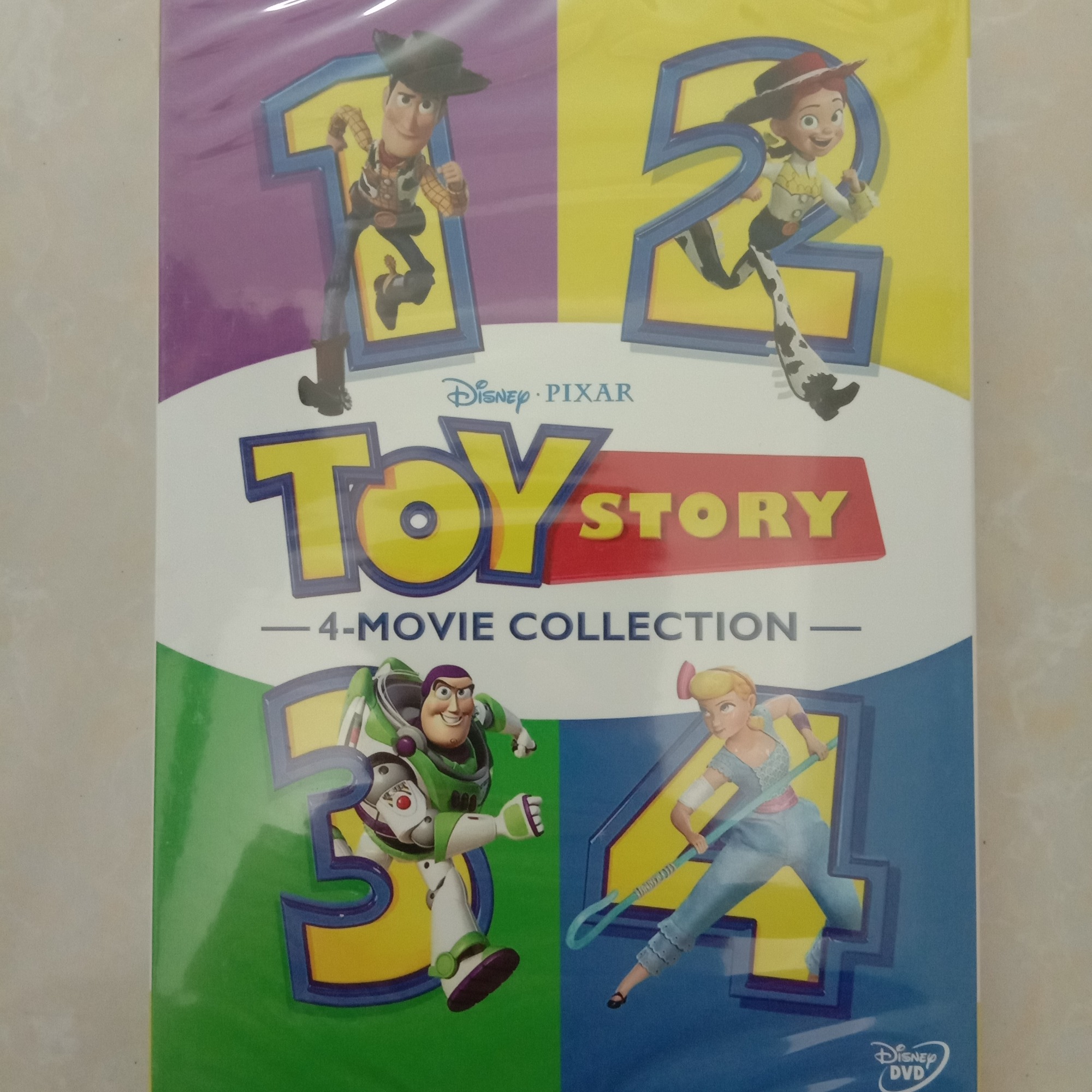 TOY STORY 1-4 Brand New 4-Movie DVD Collection 4 Films 1 2 3 4 （DVD，6-Disc） NEW + Free shipping
