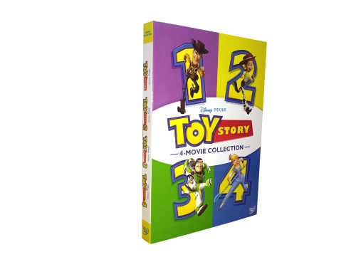 Toy Story 1-4 Movie Collection (DVD 6 Disc) New + Free shipping