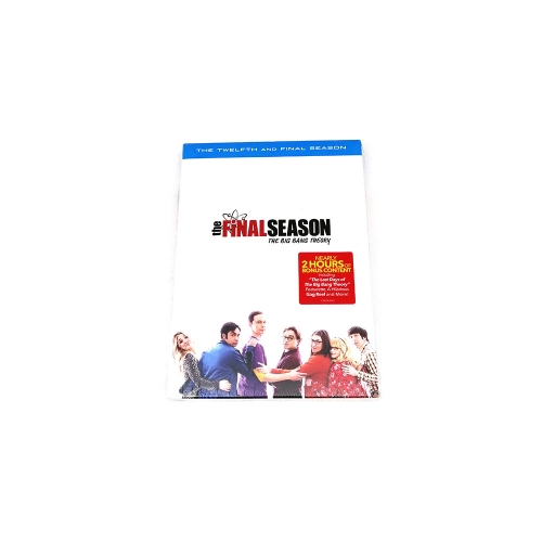 The Big Bang  Season 12 (DVD,3-Disc) New + Free shipping