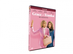 Grace and Frankie Season 5 (DVD,3-Disc) New + Free shipping