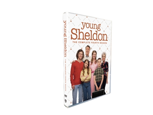 Young Sheldon Season 4 (DVD 2 Disc) New + Free shipping