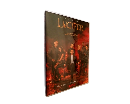 Lucifer Season 6 (DVD 3 Disc) New + Free shipping