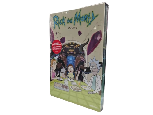 Rick and Morty Season 5 (DVD 2 Disc) New + Free shipping