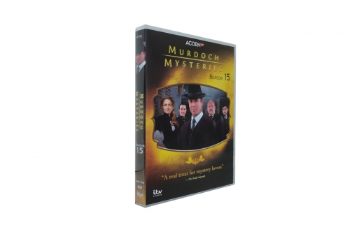 Murdoch Mysteries Season 15 (DVD 5 Disc) New + Free shipping