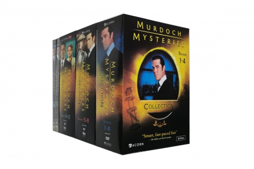 Murdoch Mysteries Season 1-14 (DVD 62 Disc) New + Free shipping