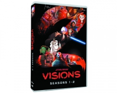 Star Wars: Visions Season 1-2 (DVD 4 Disc) Brand New
