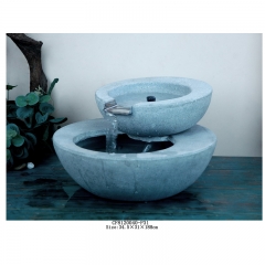 Resin cement vat fountain