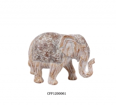 Resin carve pattern elephant decoration