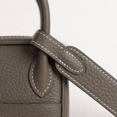 Mini Lindy Clemence leather CK18 Etoupe PHW  