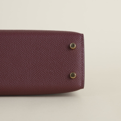 Kelly mini Touch Epsom/Shiny Alligator 55 Rouge H GHW