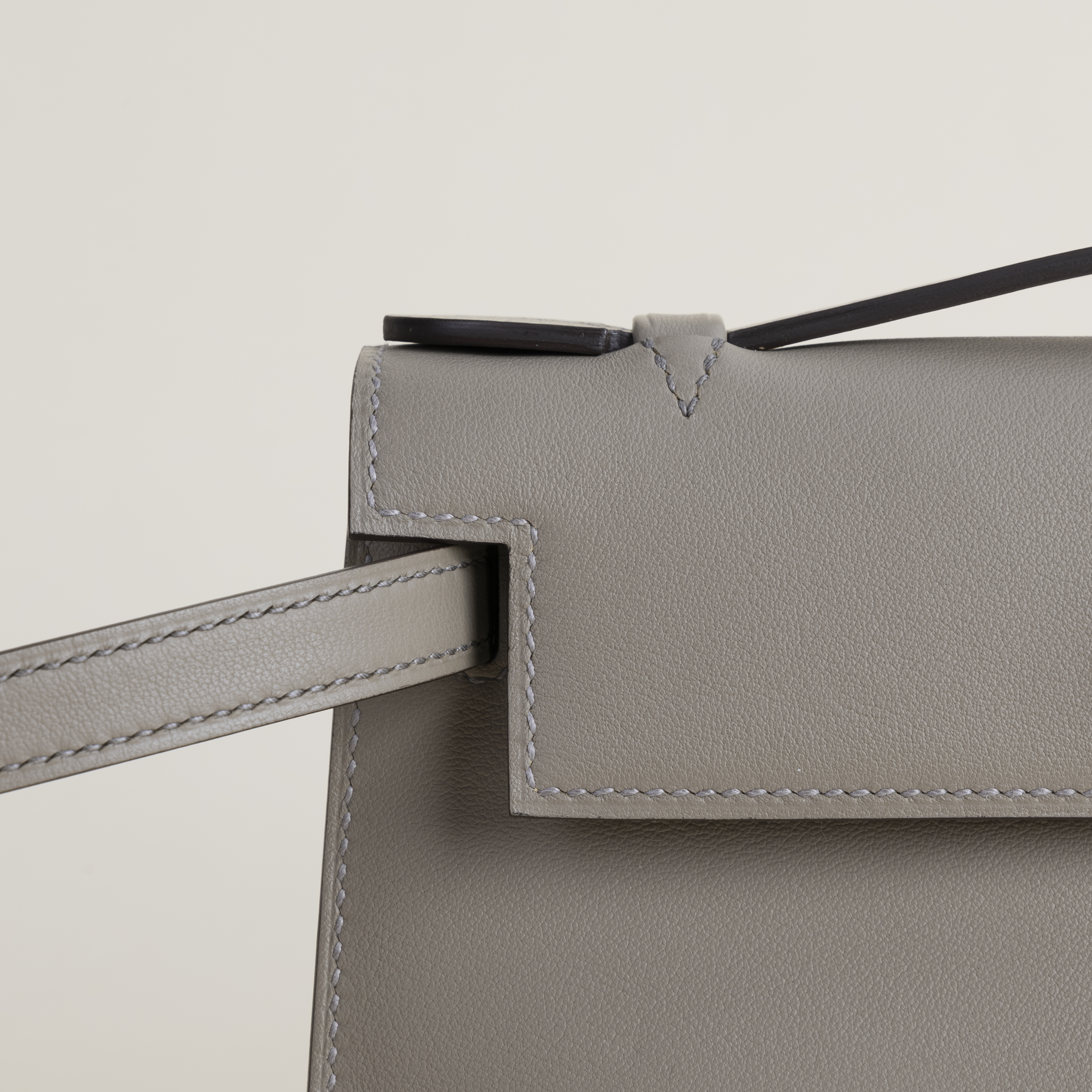 Kelly pochette Swift M8 Gris asphalte PHW