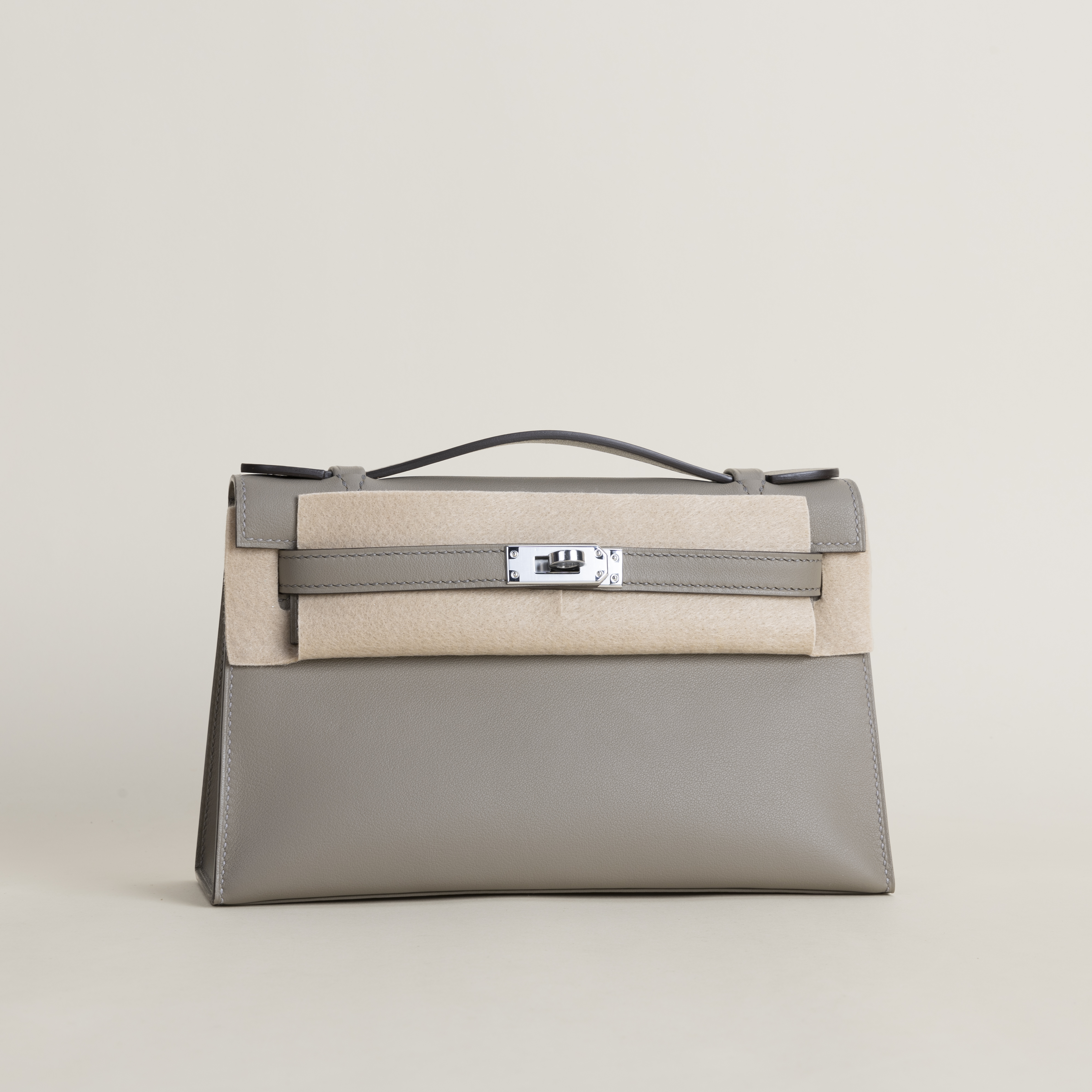 Kelly pochette Swift M8 Gris asphalte PHW