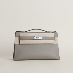 Kelly pochette Swift M8 Gris asphalte PHW