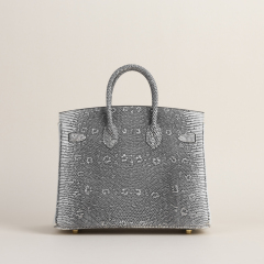 Birkin 25cm Lizard skin 1B Ombre GHW