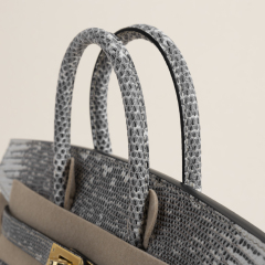 Birkin 25cm Lizard skin 1B Ombre GHW