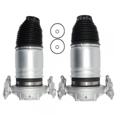 Pair Rear Air Suspension Spring For VW Touareg 7P Porsche Cayenne 92A 2010-2020 7P6616503G 7P6616019J