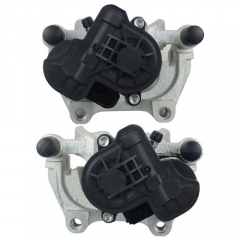 1 Pair Rear L+R Electric Brake Caliper Assembly For Audi A3 VW Golf T-ROC A11 5Q0615406