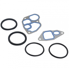 Diesel Oil Cooler Gasket Kit with O-rings For Ford E250 E350 E450 F250 F350 7.3L Diesel Engine 1815904C2 F4TZ6A636A 1C3Z6A642AA 904225 1C3Z6C610BA F7TZ6A636AAA