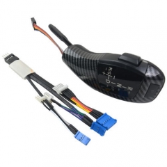 LED Gear Shift Knob Handle Color Carbon Fiber For BMW E46 E60 E61