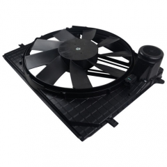 Radiator Fan Assembly For Mercedes C215 Coupe CL55 AMG CL500 A 220 500 00 93 2205000093 696126 85401