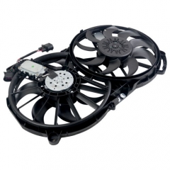 Radiator Cooling Fan Assembly for Audi A6 4F2 4F5 4FH C6 Avant Allroad 2004-2011 2.0 3.0 TFSI BDX CAJA 4F0121207K 4F0959455