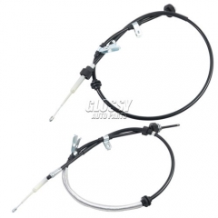 Pair Left and Right Brake Cable For Land Rover Discovery MK III 2.7 4.0 4.4 2004-2017 LR18470 FKB6022 LR018470