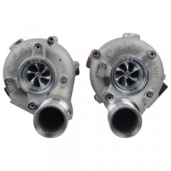 2*Turbo Turbocharger Compressor Housing & CHRA Core Light &Right for Audi A6 A7 A8 4.0L 079145704E 079145703E