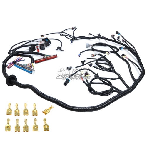 Standalone Wiring Harness For Chevrolet Corvettes 4.8 5.3 6.0 Truck LS Swap Vortec 1999-2003 4L60E Transmissions