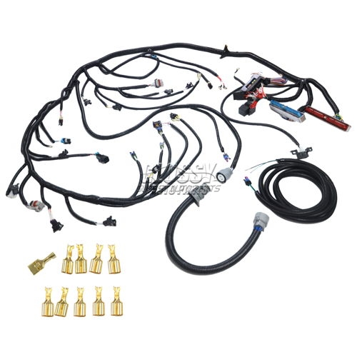 Standalone Wiring Harness For Chevrolet Vortec Corvette 1999-2003 4.8 5.3 6.0 4L80E Transmissions HAR-1018-4L80E