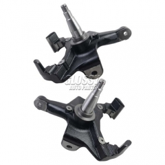 Pair Steering Knuckle For Chevrolet 75-91 Chevy C30 2WD SE701000 C3500 Drop Lowering Spindles