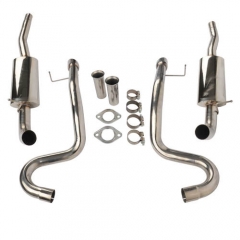 Downpipe Dual Catback Exhaust for 94-98 Ford Mustang V8 4.6 5.0L ONLY 3.5