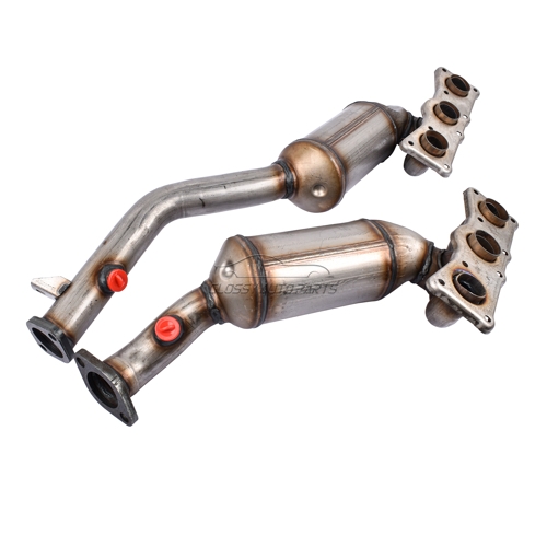 Pair of BOTH Manifold Catalytic Converter for BMW 328I 2007 TO 2012 10H22-134 10H22-135 52452452