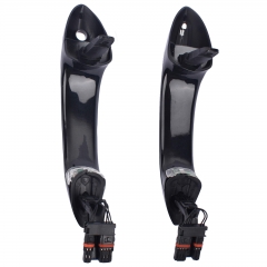 Front Left and Right Door Handle For BMW F07 F10 F11 F06 F12 F13 F01 F02 F03 F04 Black 51217231931 51217231932