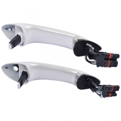 White Front Left and Right Door Handle For BMW 5 6 7 SERIES F07 F10 F11 F06 F12 51217231931 51217231932 51 21 7 231 931 51 21 7 231 932