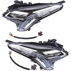 Headlight Assembly Left Driver & Passenger Right Side 84469439 84469440 for 2018 2019 Cadillac XTS Full LED