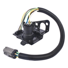 4 & 7 Pin Trailer Tow Wiring Harness Plug 2C3Z13A576DA for 2002-2004 Ford F250 F350 Super Duty