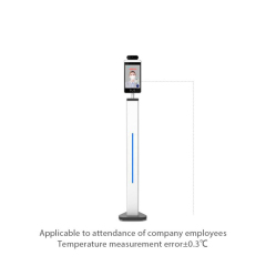 8 Inch AI Face Recognition Thermometer Temperature Measurement