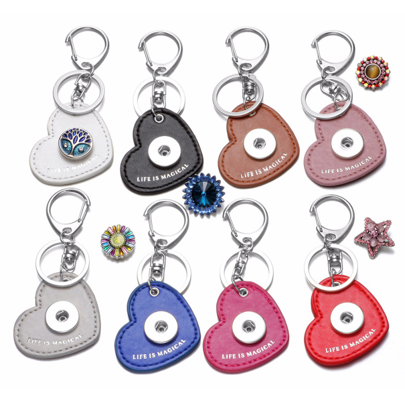 PU Love NOOSA Back Keychain