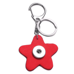 PU Pentagram NOOSA Back Keychain